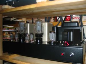 自作2A3ロフチンホワイトアンプ