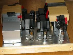 8012A宍戸式送信管アンプ、自作真空管アンプ