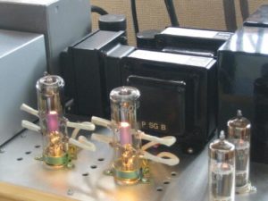 8012A宍戸式送信管アンプ、自作真空管アンプ