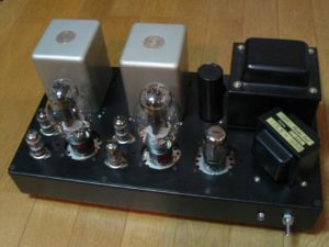 自作真空管アンプ300Bシングル