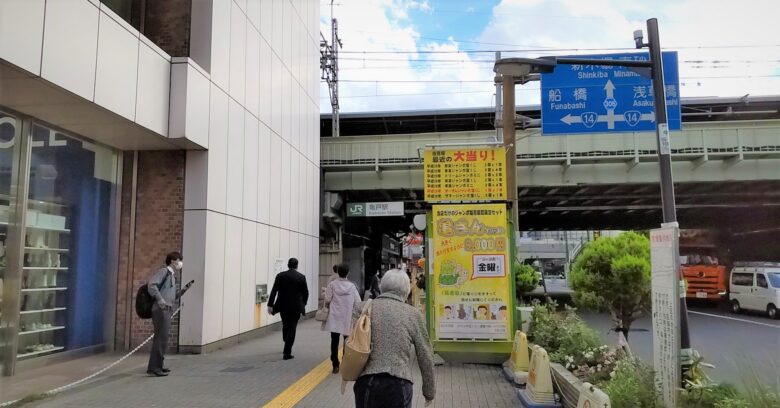 JR亀戸駅2022