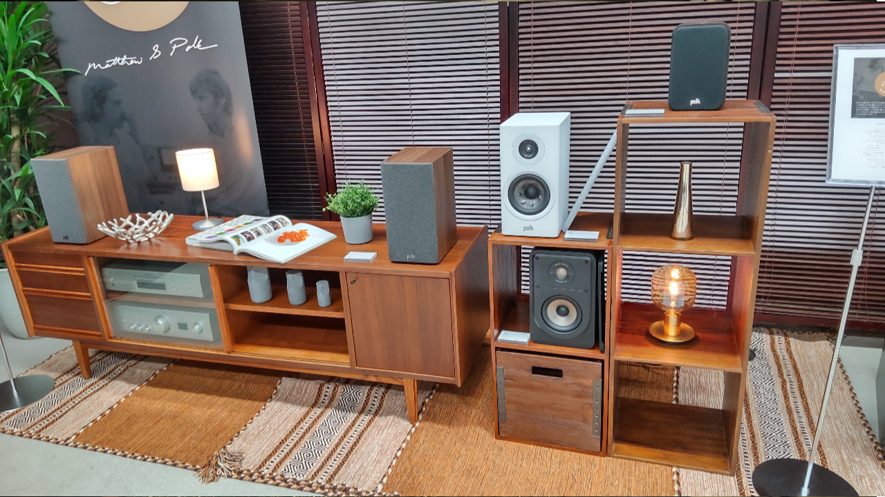 センスの良いHiFiオーディオシステム