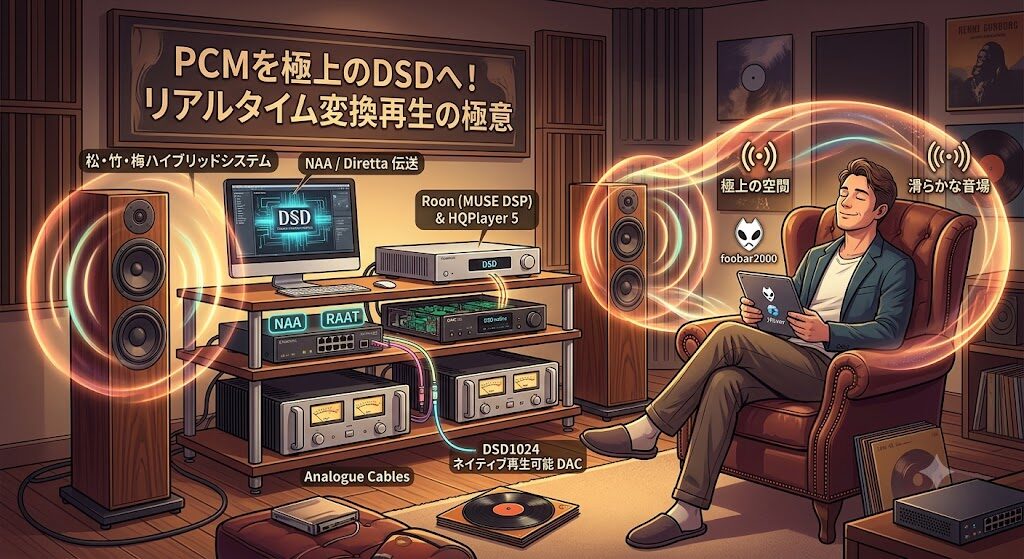 DSDリアルタイム変換