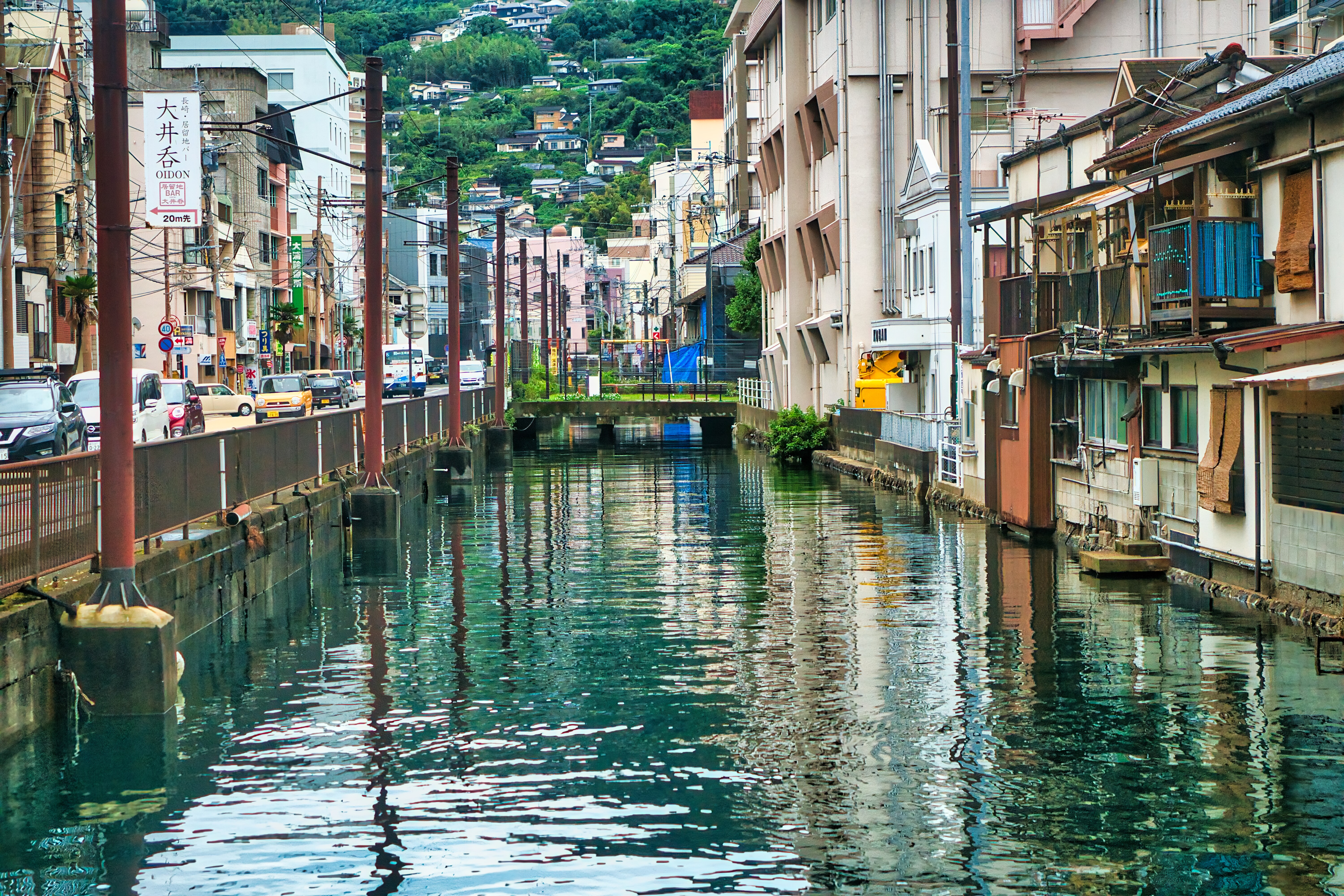 長崎の用水路